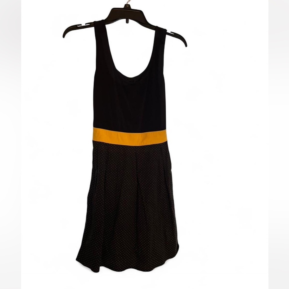 Ruby Rox Black and Yellow Mini Sundress